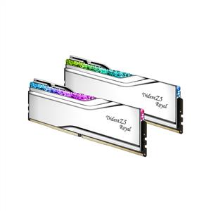 GSKILL 48GB (2x24GB) Trident Z5 Royal Silver RGB DDR5 8200MHz CL40 1.35V Dual Kit Ram