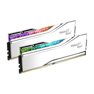 GSKILL 32GB (2x16GB) TZ5 Royal Silver RGB DDR5 6000MHz CL28 1.40V Dual Ram