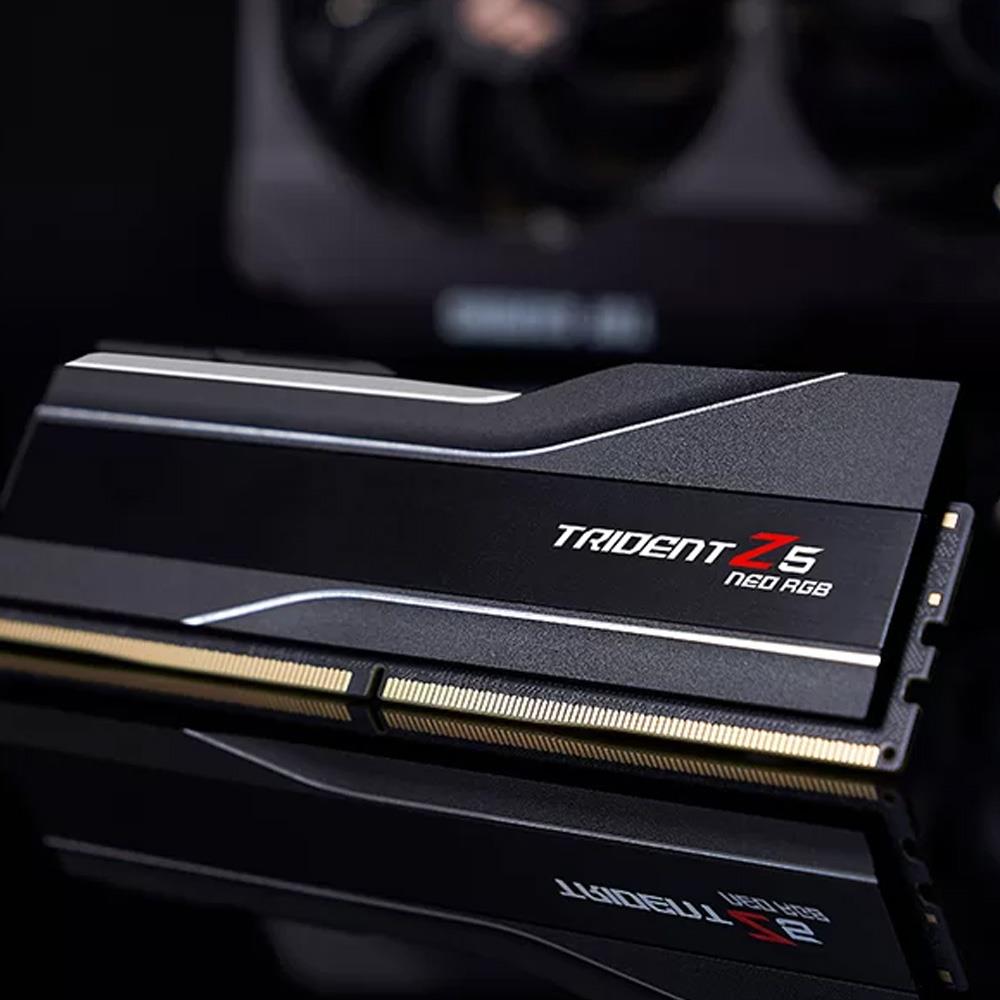 GSKILL 256GB (4x64GB) TZ5 Neo Siyah RGB DDR5 6000MHz CL36 1.25V