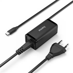 HAMA Universal  USB-C Notebook Güç Adaptörü 5-20V / 45W