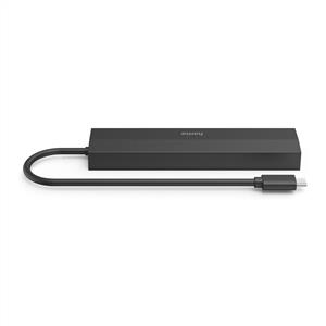 Hama HM.200144 6 Port USB Çoklayıcı, 3x USB, USB-C, HDMI, LAN/Ethernet