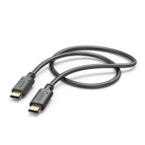 Hama USB-C-USB-C,1m - Siyah