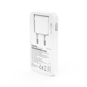 Hama İnce 65W Hızlı Şarj Adaptörü, 2xUsb-C , 1xUsb-A - Beyaz