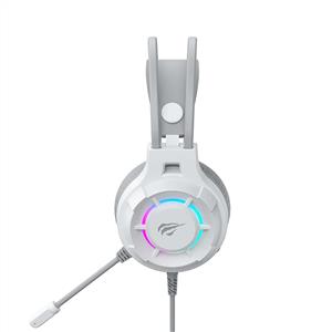Havit Gamenote H2049D RGB Işıklı 3.5mm Gaming Kablolu Oyuncu Kulaklığı - Beyaz