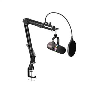 Havit Gamenote GK63 PRO RGB Gaming Profesyonel Oyuncu Yayıncı Mikrofonu ve Masa Standı