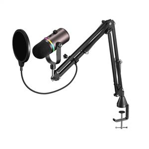 Havit Gamenote GK63 PRO RGB Gaming Profesyonel Oyuncu Yayıncı Mikrofonu ve Masa Standı