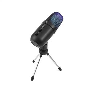 Havit Gamenote GK51 RGB Aydınlatmalı Yayıncı Mikrofonu Masaüstü Stantlı