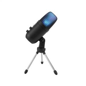 Havit Gamenote GK51 RGB Aydınlatmalı Yayıncı Mikrofonu Masaüstü Stantlı