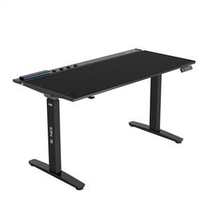HAWK GAMING CHAIR ION S Çift Motorlu Yükseklik Ayarlı 140x70 RGB Siyah Oyuncu Masası
