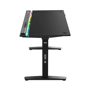 HAWK GAMING CHAIR ION S Çift Motorlu Yükseklik Ayarlı 140x70 RGB Siyah Oyuncu Masası