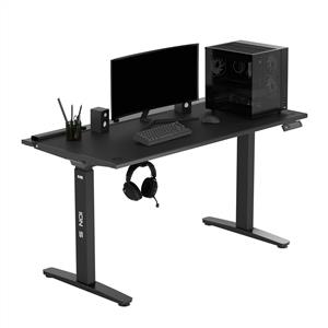 HAWK GAMING CHAIR ION S Çift Motorlu Yükseklik Ayarlı 140x70 RGB Siyah Oyuncu Masası