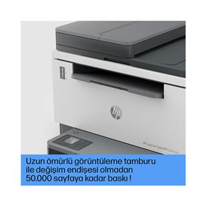 HP LASERJET TANK MFP 2602SDW ÇOK FONKSİYONLU ADF / DUBLEKS KABLOSUZ MONO LAZER YAZICI