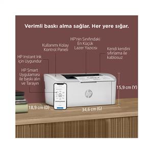 HP LASERJET M111W KABLOSUZ MONO LAZER YAZICI (7MD68A)