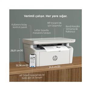 HP LASERJET MFP M141W ÇOK FONKSİYONLU KABLOSUZ MONO LAZER YAZICI