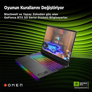 Hp Omen Max 16-ah0013nt Core Ultra 7 255HX-RTX5080 16Gb-32Gb-1Tb Ssd-16 inch- W11