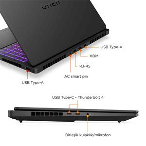 Hp Omen Max 16-ah0013nt Core Ultra 7 255HX-RTX5080 16Gb-32Gb-1Tb Ssd-16 inch- W11