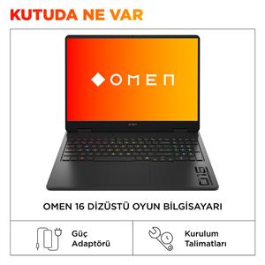 Hp Omen 16-am0058nt Core Ultra 7 255H-RTX5060 8Gb-24Gb-1Tb Ssd-16 inch- W11