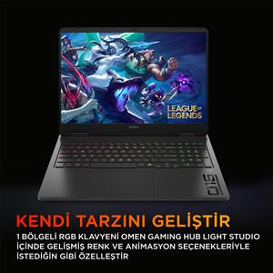 Hp Omen 16-am0058nt Core Ultra 7 255H-RTX5060 8Gb-24Gb-1Tb Ssd-16 inch- W11