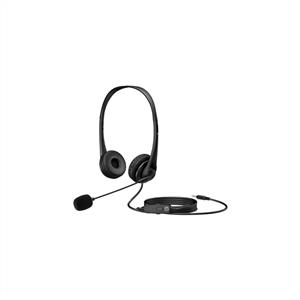 HP G2 Stereo 3.5mm Kablolu Kulak Üstü Kulaklık - Siyah