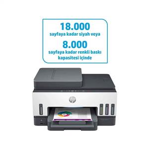 HP SMART TANK 790 ÇOK FONKSİYONLU FAKS / ADF / DUBLEKS KABLOSUZ MÜREKKEP TANKLI YAZICI