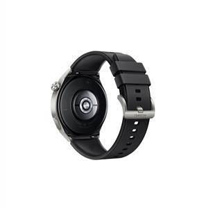 Huawei Watch GT3 Pro 46mm Titanyum Kasa Akıllı Saat Siyah Kauçuk Kayış