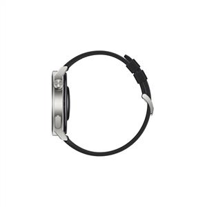 Huawei Watch GT3 Pro 46mm Titanyum Kasa Akıllı Saat Siyah Kauçuk Kayış