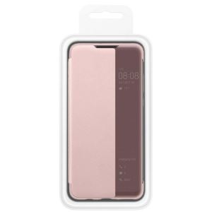 HUAWEI P30 LİTE VİEW KILIF - PEMBE