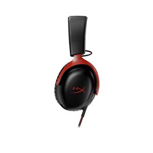 HyperX Cloud III Kablolu Kulak Üstü Oyuncu Kulaklığı - Kırmızı