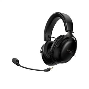 HyperX Cloud III Wireless Kablosuz Kulak Üstü Oyuncu Kulaklığı - Siyah