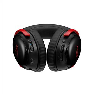 HyperX Cloud III S Kablosuz Kulak Üstü Oyuncu Kulaklığı - Kırmızı