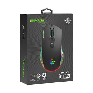 INCA IMG-309 EMPOUSA 7200 DPI RGB KABLOLU GAMING MOUSE