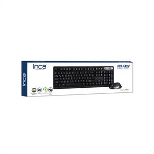 INCA IWS-549U RECHARGEABLE SILENT KABLOSUZ KLAVYE MOUSE SET