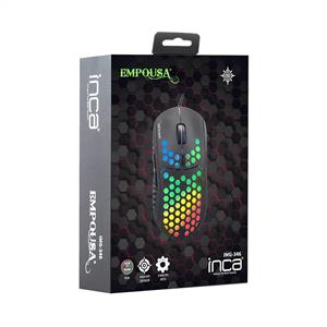 INCA IMG-346 EMPOUSA 6400 DPI RGB KABLOLU GAMING MOUSE