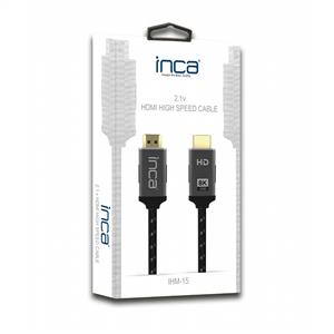 INCA IHM-15  HDMI TO HDMI  HIGH SPEED 8K 2.1V  KABLO-1.5 M