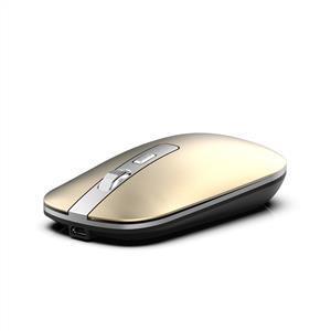 INCA IWM-531RS RECHARGEABLE SILENT BLUETOOTH KABLOSUZ MOUSE-GOLD