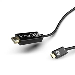 INCA ITCH-30 4K@60Hz 2.2 destekli Usb C To Hdmı 2.0 Hdmı Kablo
