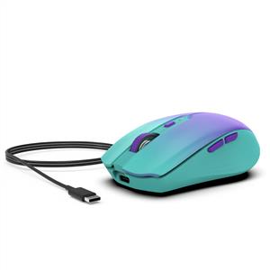 INCA IWM-511RM SILENT ŞARJ EDİLEBİLİR BLUETOOTH KABLOSUZ MOUSE-AÇIK MAVİ
