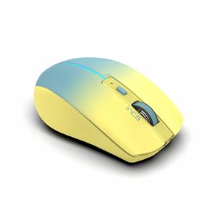 INCA IWM-511RS SILENT ŞARJ EDİLEBİLİR BLUETOOTH KABLOSUZ MOUSE-SARI MAVİ