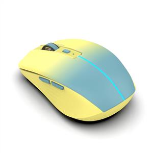 INCA IWM-511RS SILENT ŞARJ EDİLEBİLİR BLUETOOTH KABLOSUZ MOUSE-SARI MAVİ