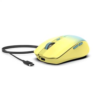 INCA IWM-511RS SILENT ŞARJ EDİLEBİLİR BLUETOOTH KABLOSUZ MOUSE-SARI MAVİ