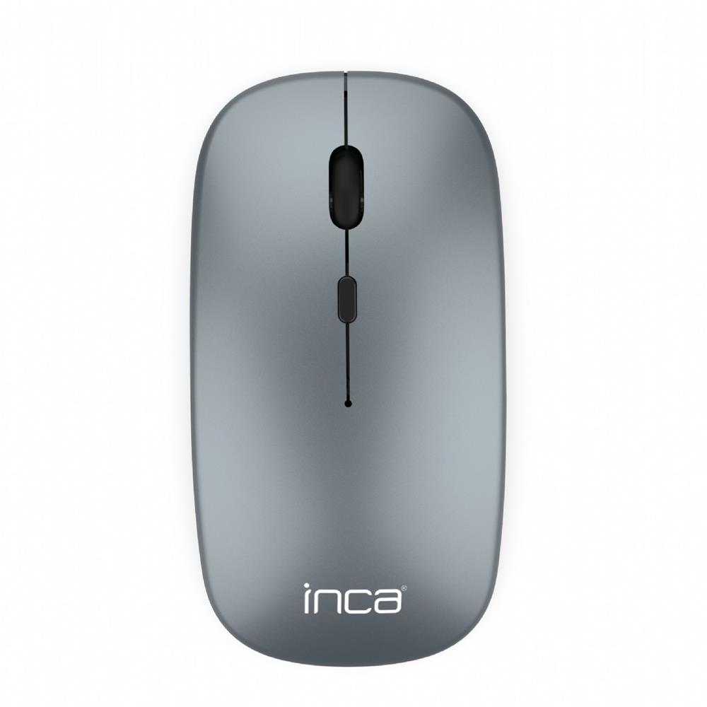 Inca IBK-572BT Set Tastiera E Mouse Wireless - Bluetooth 5.0 E 2.4GHz Ricaricabile - Per PC, Mac, IOS, Android