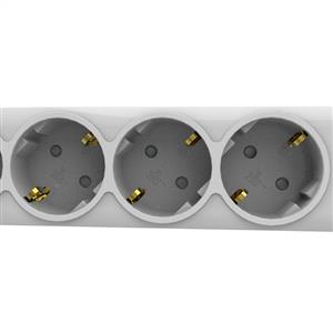 INCA IPW-44GB 5 Port Akım Korumalı Led Tuşlu Priz 1.5m - Beyaz