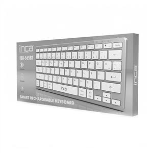 INCA IBK-565BT BLUETOOTH SMART SILVER KLAVYE