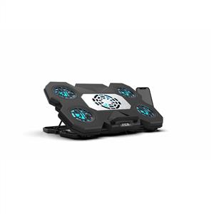 Inca INC-614GMS Empousa 1x100+4x70mm Fan 2600RPM 2xUSB Gamıng Notebook Cooler
