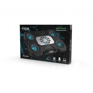 Inca INC-614GMS Empousa 1x100+4x70mm Fan 2600RPM 2xUSB Gamıng Notebook Cooler
