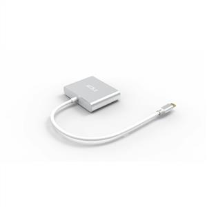INCA X4 HDMI 4K@30 Hz+ USB 2.0+PD Type-C Hub - Aluminyum Kasa