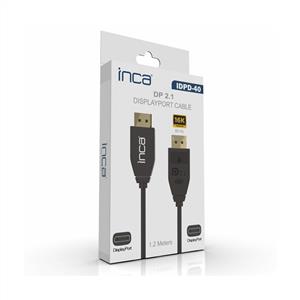 INCA IDPD-40 Displayport to Displayport (2.1 16K @60Hz )1.2M