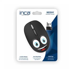 INCA WEENY IWM-245RS  DESING 3D WIRELESS MOUSE- SİYAH