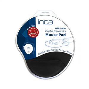 INCA IMSP-009 BİLEK DESTEKLİ SİLİKON  MOUSEPAD LARGE