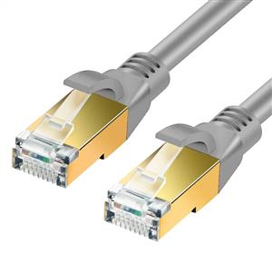 Inca ICAT8-03G Cat8 S/FTP 40Gbps Network Kablo 3 Metre - Gri